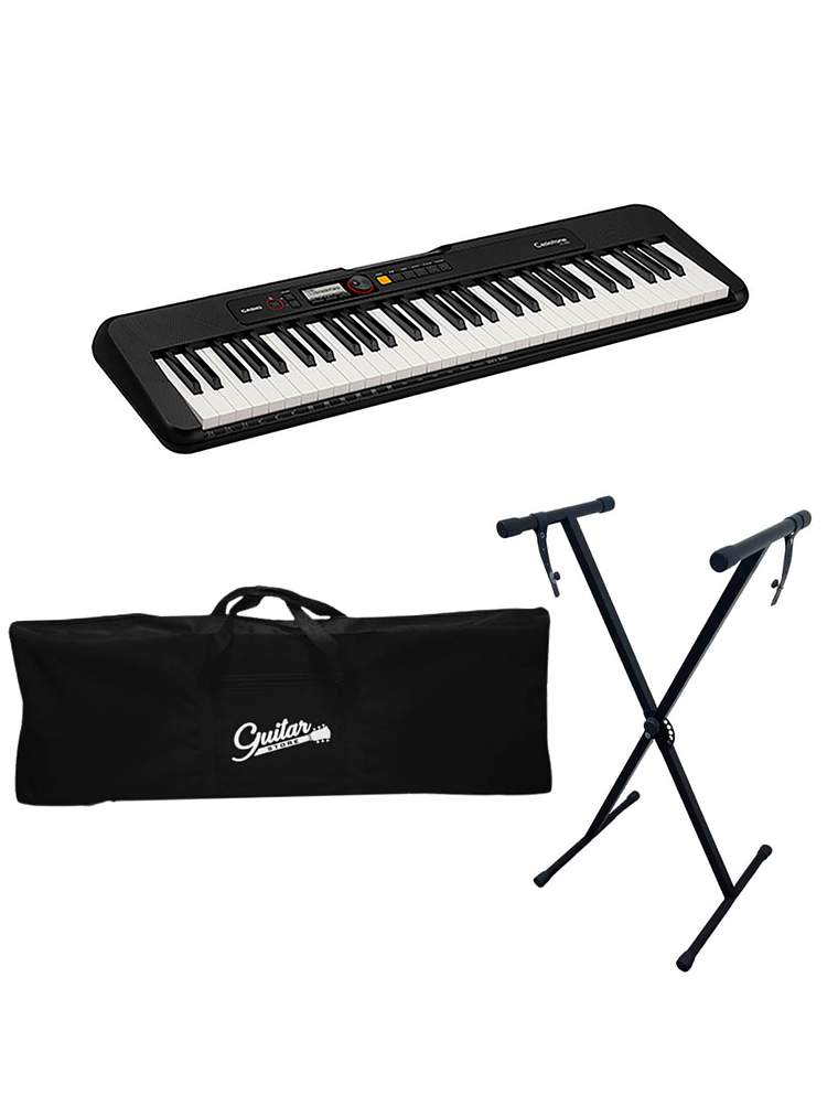 Pack Teclado Casio CT-S200BK con Atril y Funda 1