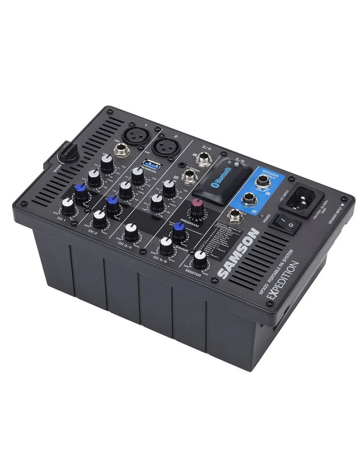 Sistema de audio portátil Samson EXPEDITION XP300B 3