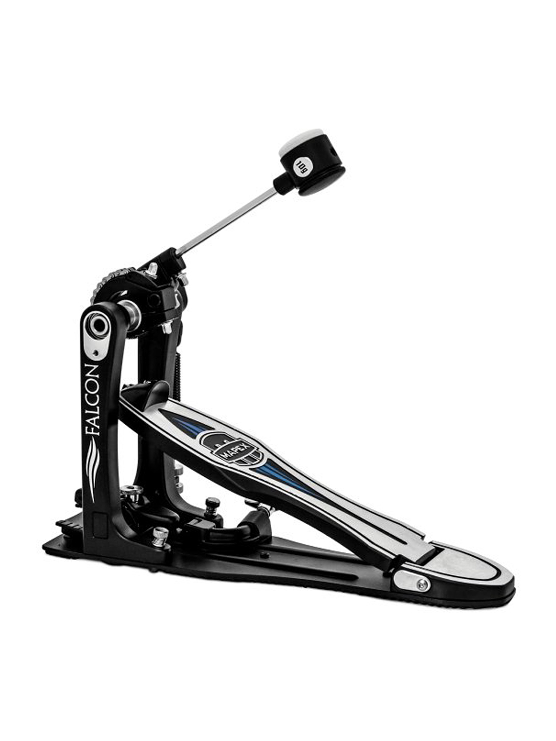 Pedal de Bombo Simple Falcon PF1000, Doble Cadena, Mapex 1