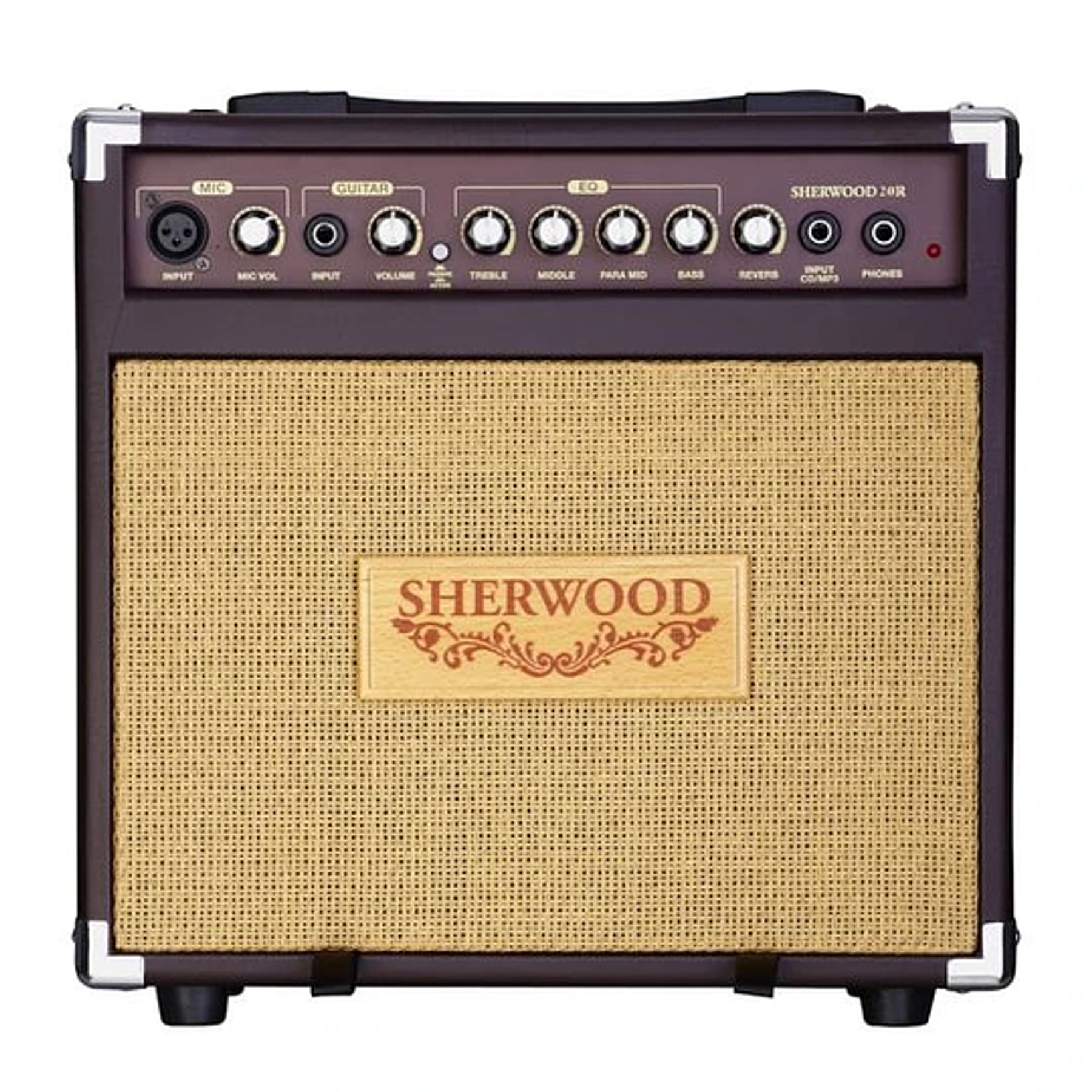 Amplificador Guitarra Electroacústica Sherwood 20R