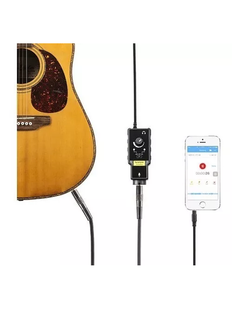 Preamplificador De Micrófono y Interfaz Smart rig 2 Saramonic  2