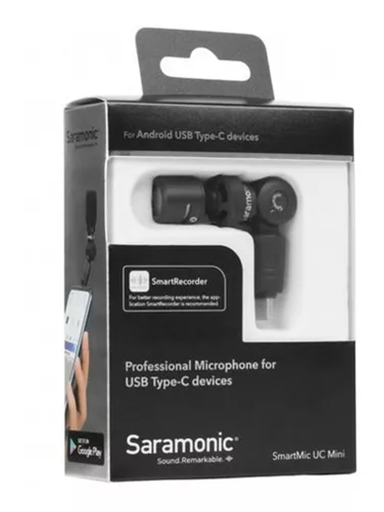 Micrófono Condensador Smart Mic UC mini USB tipo C 4