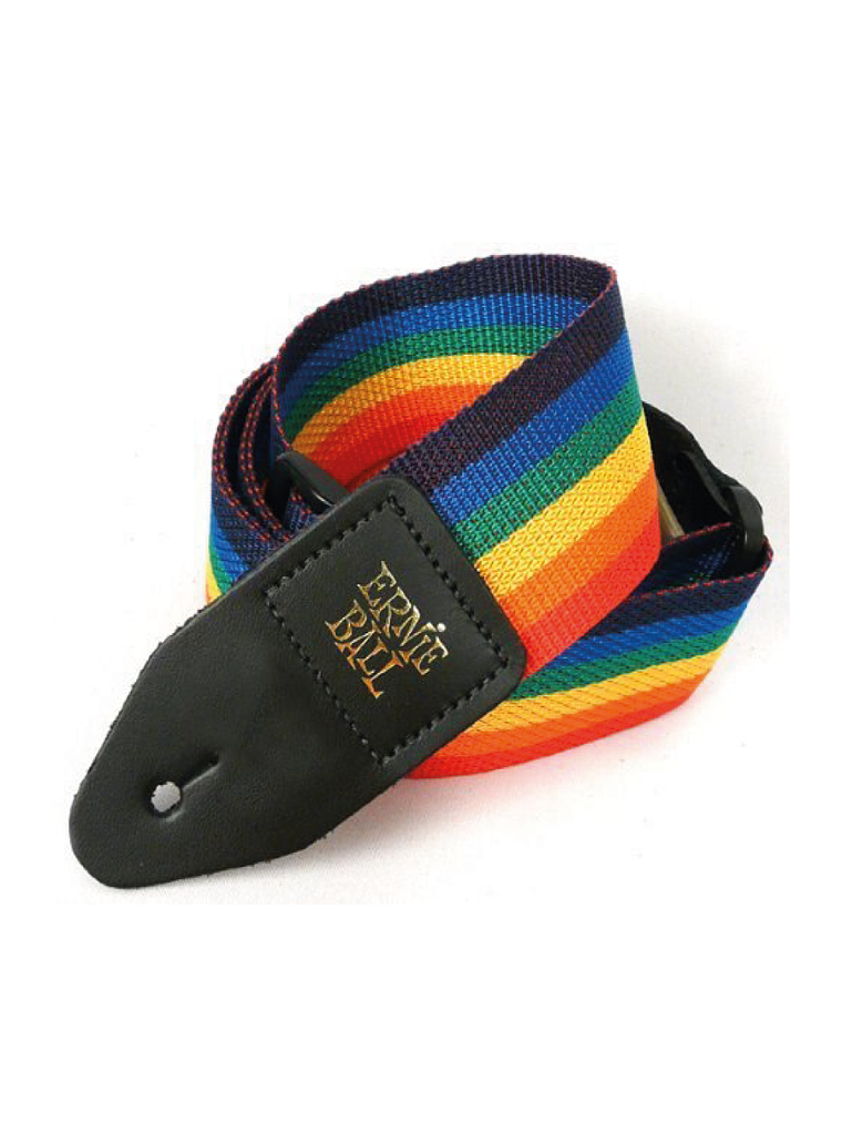 P04044 Correa Guitarra/Bajo Polypro Arcoiris ERNIE BALL 1