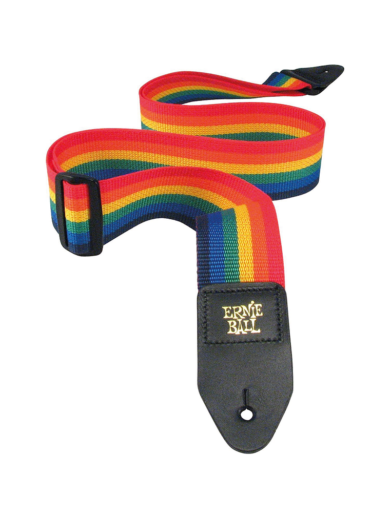 P04044 Correa Guitarra/Bajo Polypro Arcoiris ERNIE BALL 3