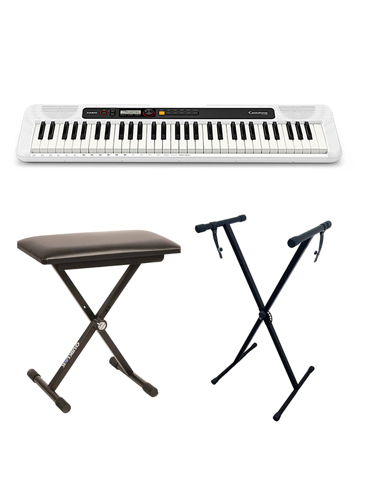 Pack Teclado Casio CT-S200WE + Atril + Sillin 1