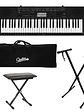 Full Pack Teclado Casio CTK3500 + Atril + Sillin + Funda - Miniatura 1