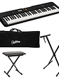 Full Pack Teclado Casio CT-S200BK + Atril + Sillin + Funda - Miniatura 1