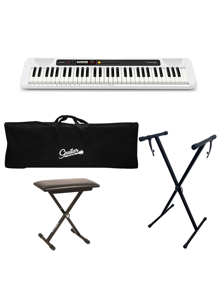 Full Pack Teclado Casio CT-S200WE + Atril + Sillin + Funda 1