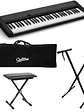 Full Pack Teclado 61 Teclas Casio CT-S1 Negro + Atril + Sillin + Funda - Miniatura 1