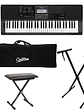 Full Pack Teclado 61 Teclas Casio CT-X800 + Atril + Sillin + Funda - Miniatura 1
