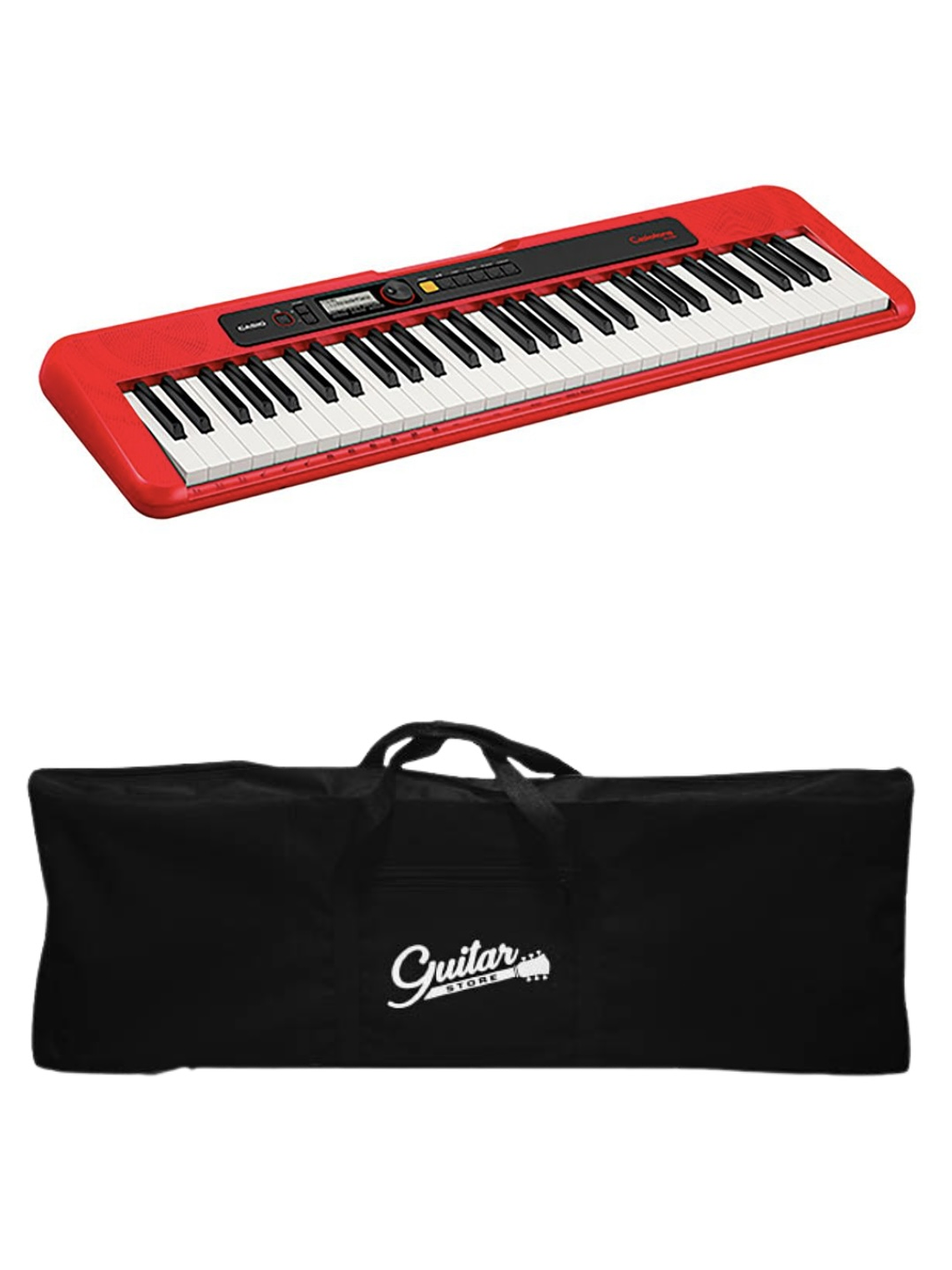 Pack Teclado Casio CT-S200RD 61 teclas Rojo + Funda 1