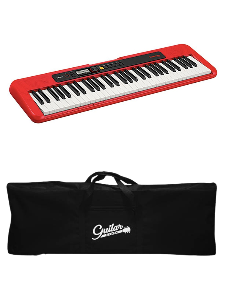 Pack Teclado Casio CT-S200RD 61 teclas Rojo + Funda 1