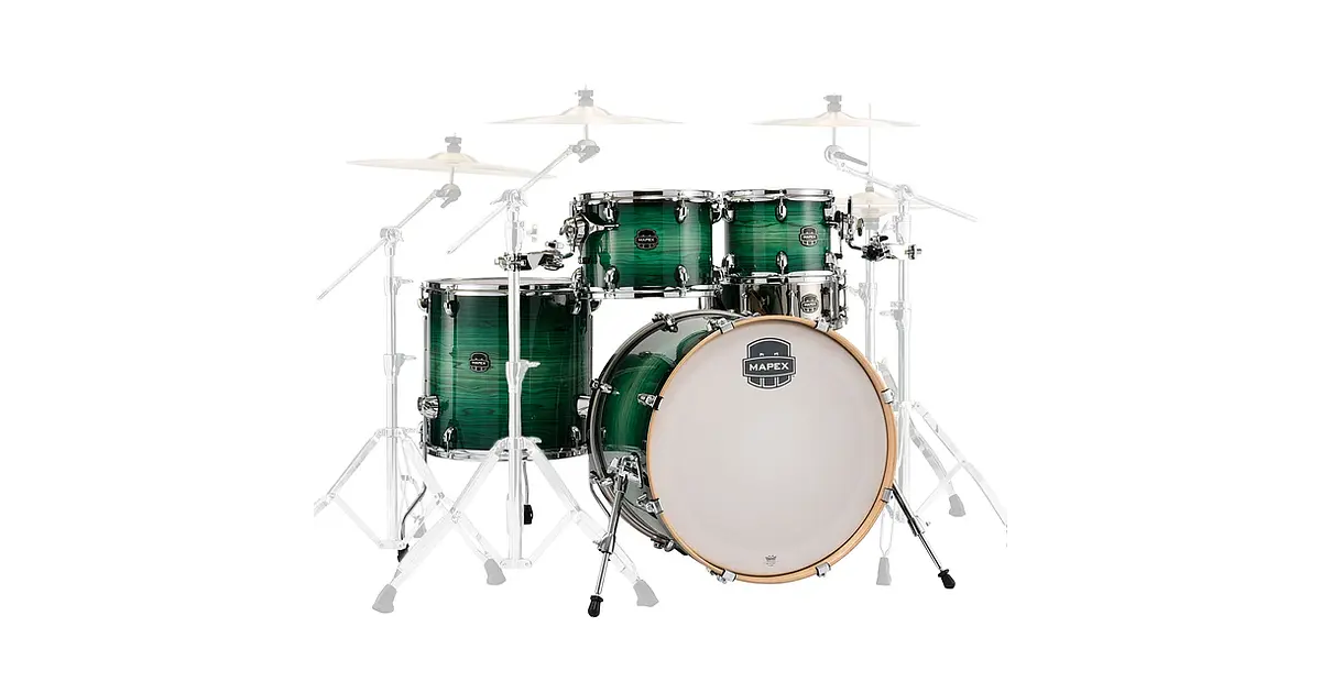 Batería Shellpack Mapex Armory Emerald Burst AR529SFG