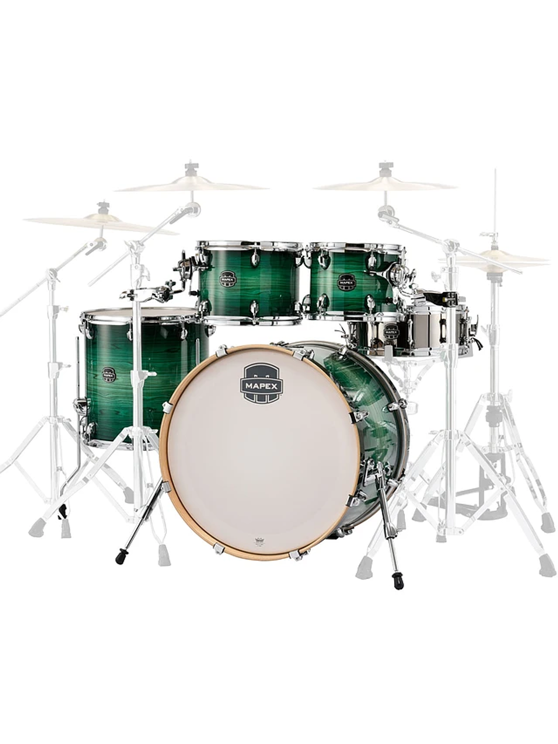 Batería Shellpack Mapex Armory Emerald Burst AR529SFG 2