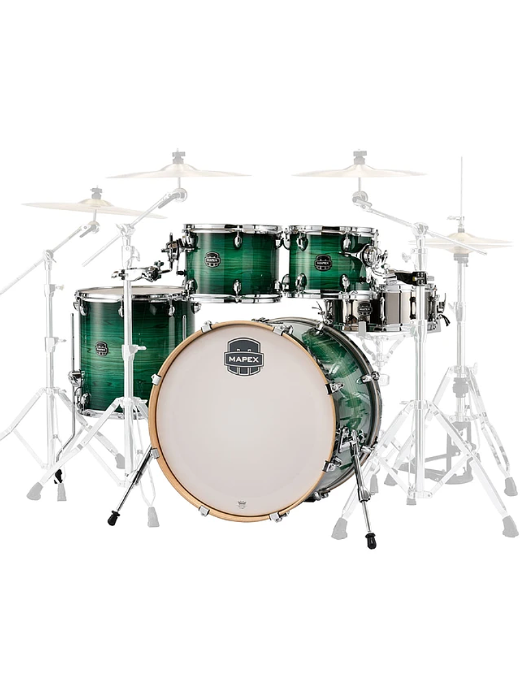 Batería Shellpack Mapex Armory Emerald Burst AR529SFG 2