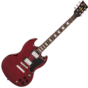Guitarra Eléctrica ENCORE E69 Cuerpo Solido Tune-O-Matic Cherry Red