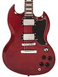 Guitarra Eléctrica ENCORE E69 Cuerpo Solido Tune-O-Matic Cherry Red - Miniatura 3