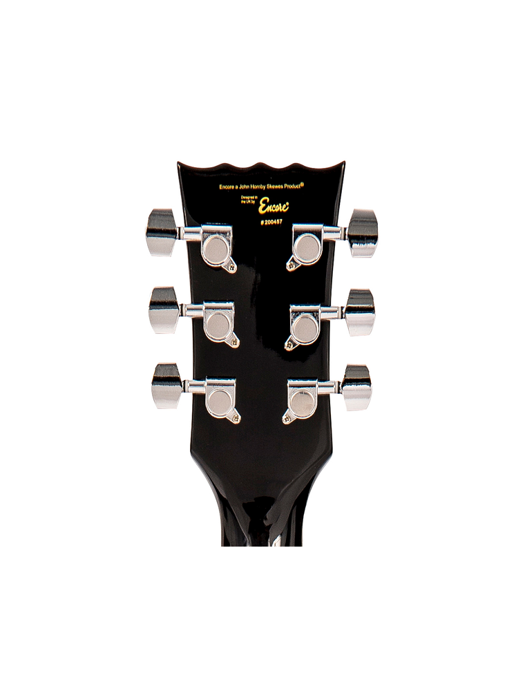 Guitarra Eléctrica ENCORE E69 Cuerpo Solido Tune-O-Matic Gloss Black 5