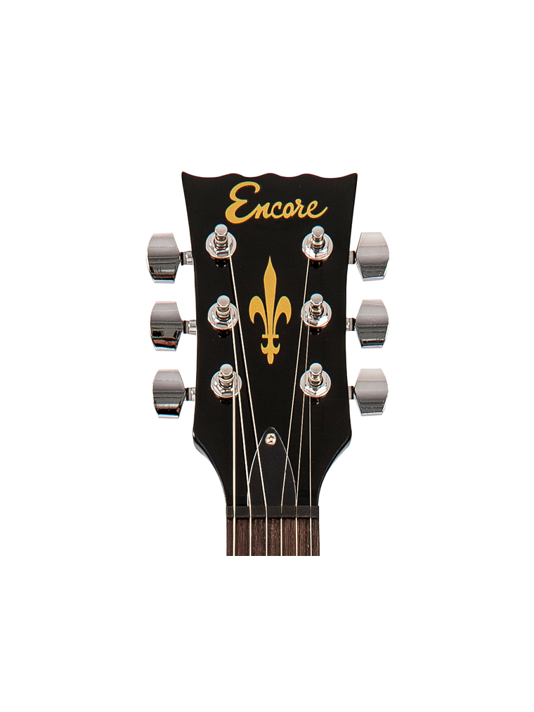 Guitarra Eléctrica ENCORE E69 Cuerpo Solido Tune-O-Matic Gloss Black 6