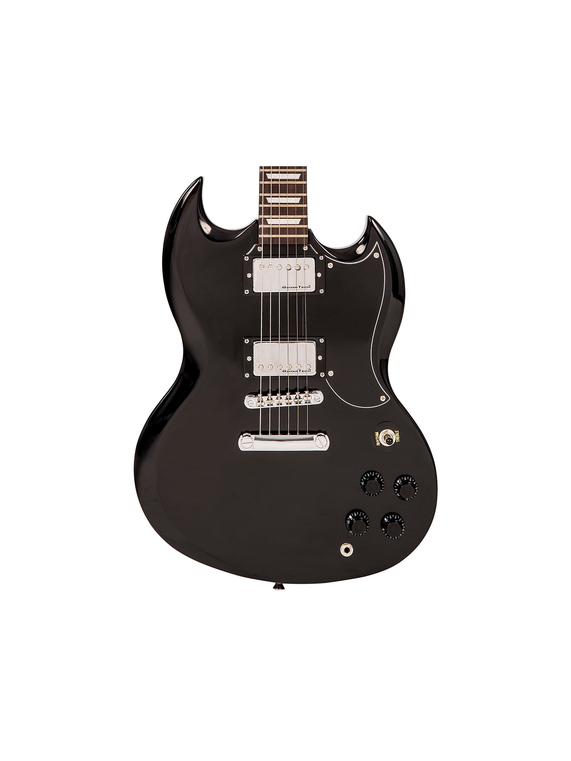 Guitarra Eléctrica ENCORE E69 Cuerpo Solido Tune-O-Matic Gloss Black 3