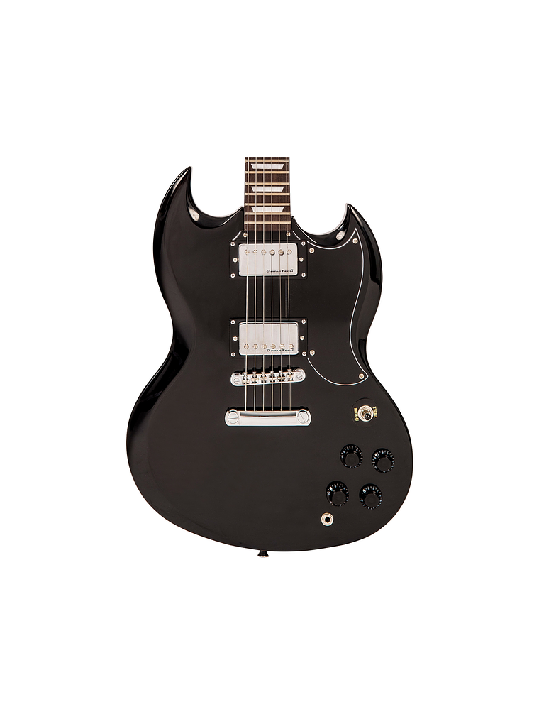 Guitarra Eléctrica ENCORE E69 Cuerpo Solido Tune-O-Matic Gloss Black 3
