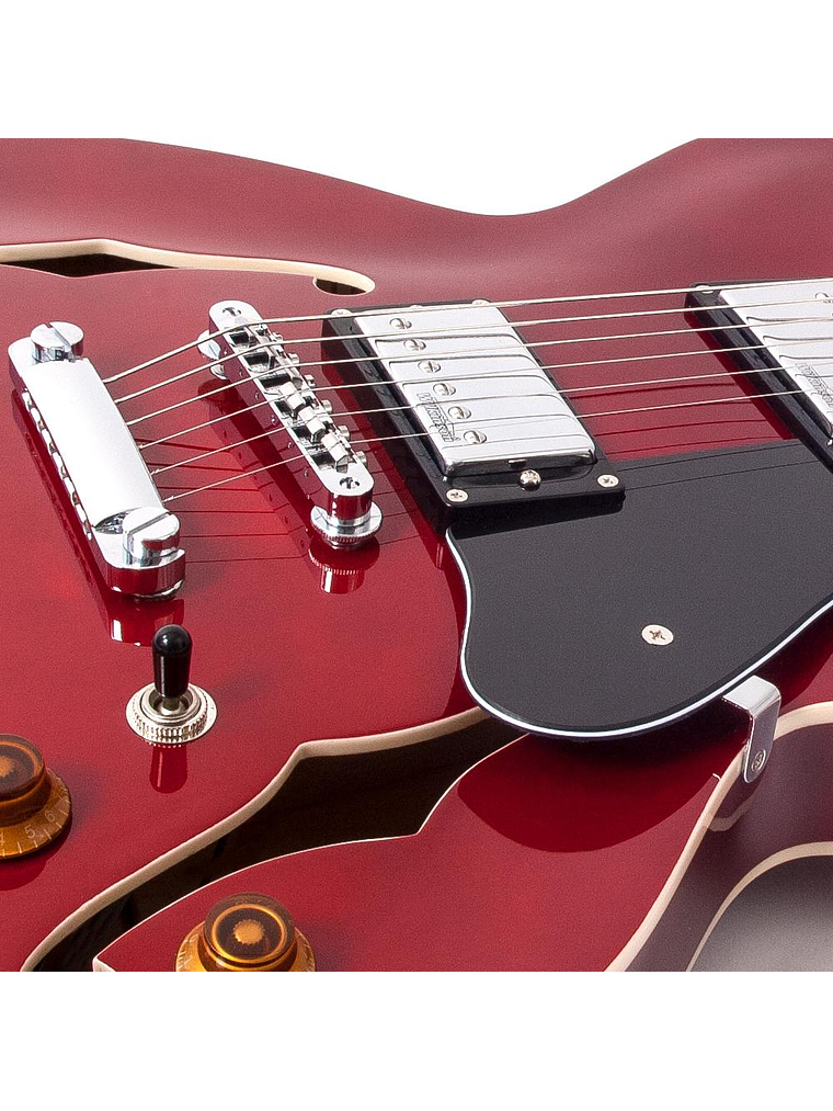 Guitarra Electrica REISSUED VSA500 Semi Hollow Vintage 5