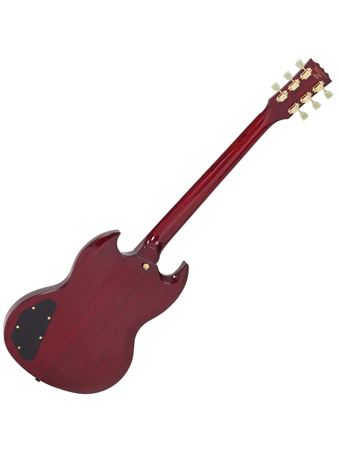 Guitarra Eléctrica REISSUED VS6 Tune-O-Matic Cherry Red/ Gold Vintage 3