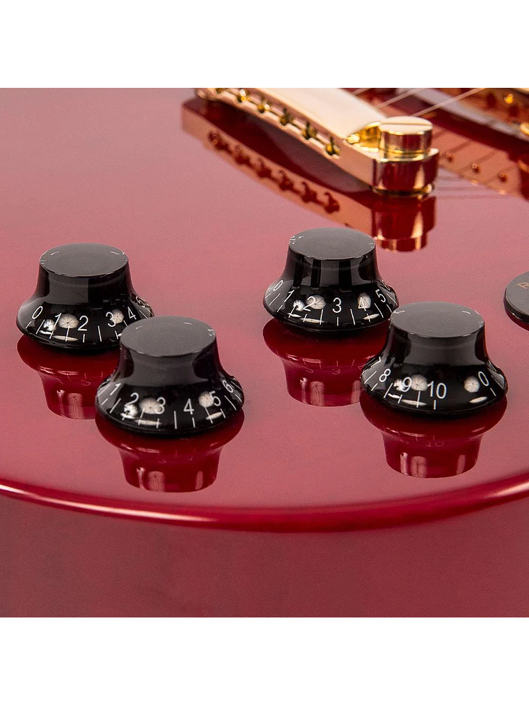 Guitarra Eléctrica REISSUED VS6 Tune-O-Matic Cherry Red/ Gold Vintage 7