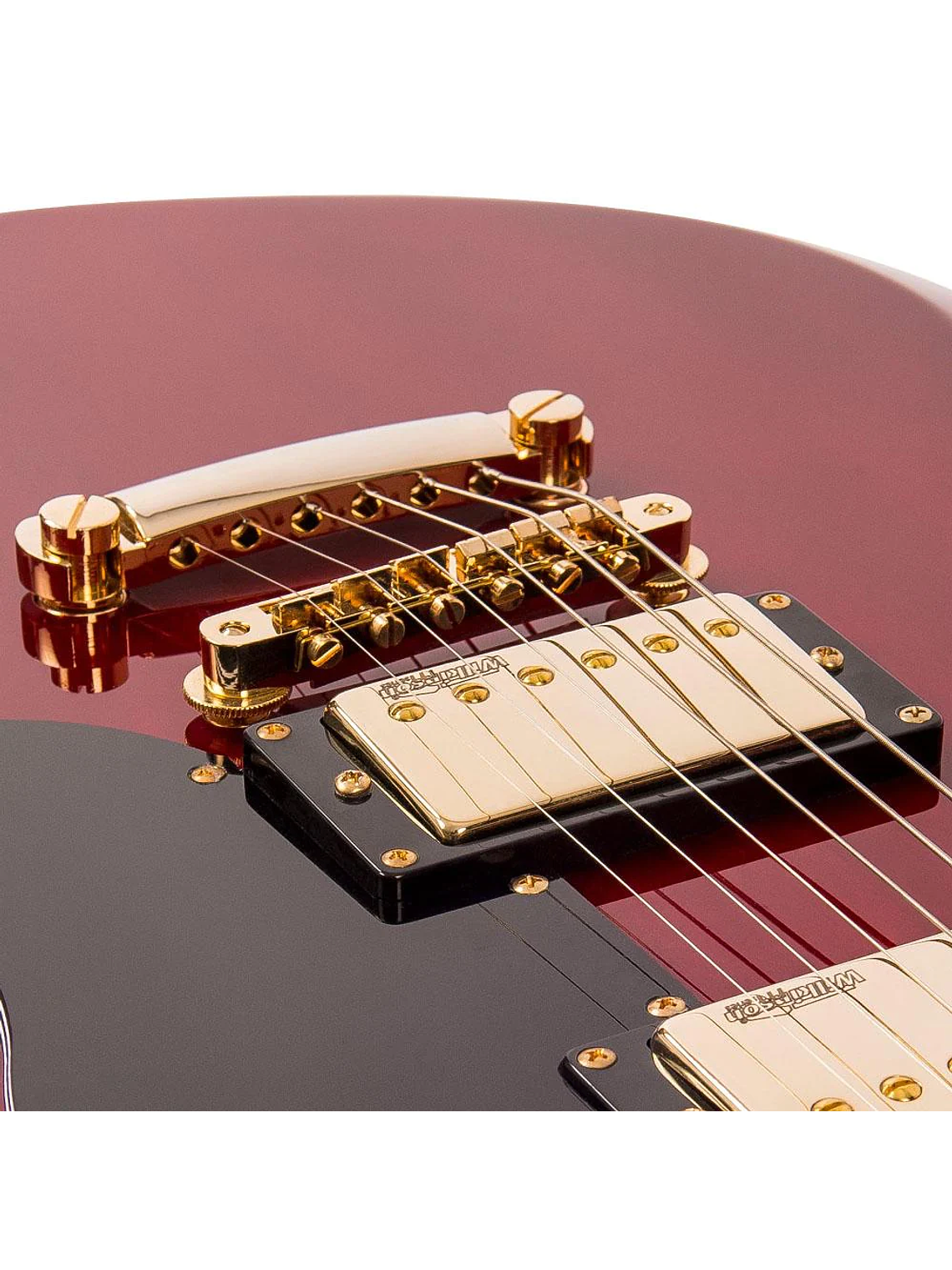 Guitarra Eléctrica REISSUED VS6 Tune-O-Matic Cherry Red/ Gold Vintage 8