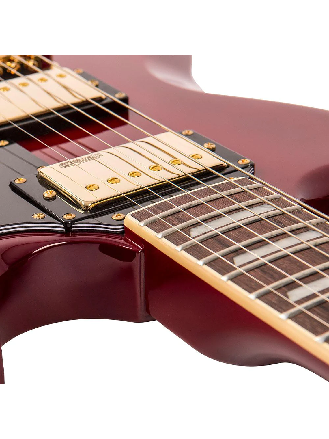 Guitarra Eléctrica REISSUED VS6 Tune-O-Matic Cherry Red/ Gold Vintage 9