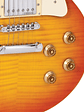 Guitarra Eléctrica REISSUED V100 TUNE-O-Matic Flame Honeyburst Vintage - Miniatura 6
