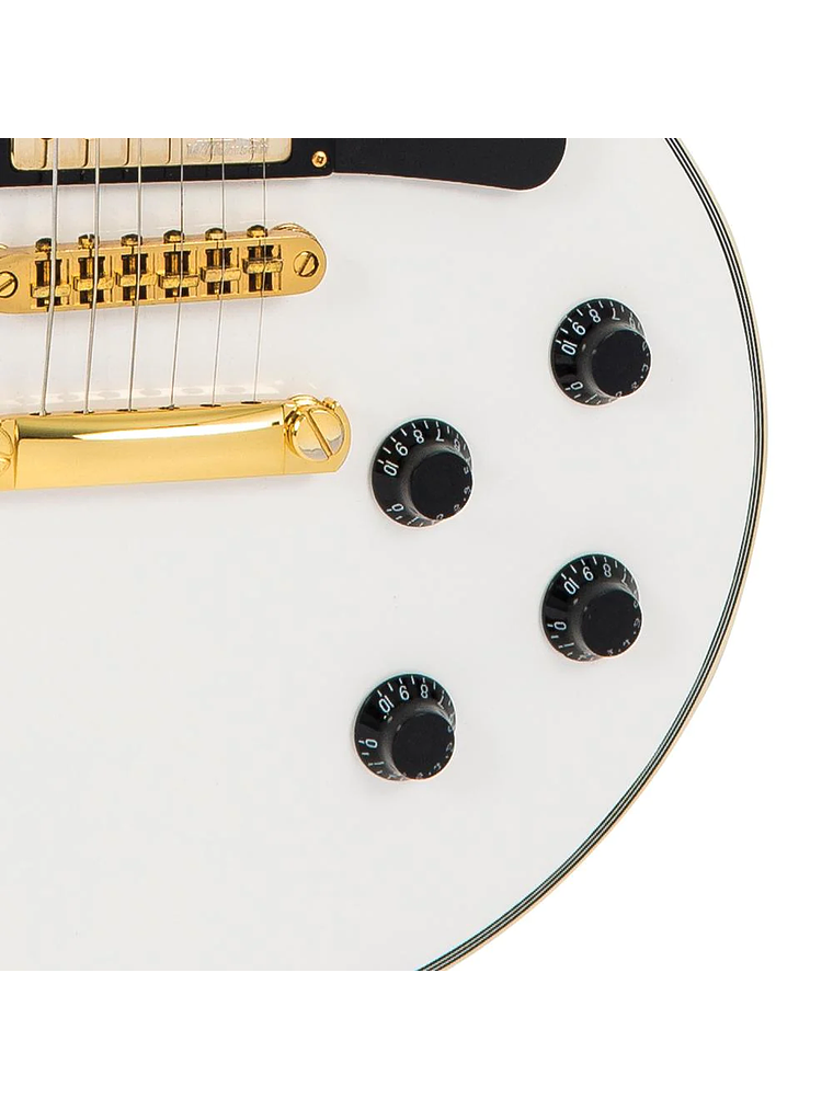 Guitarra Eléctrica REISSUED V1003 Artic White/Gold Vintage 7