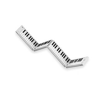 FP88 Teclado Digital Plegable Transportable Blanco, Carry-On by BlackStar