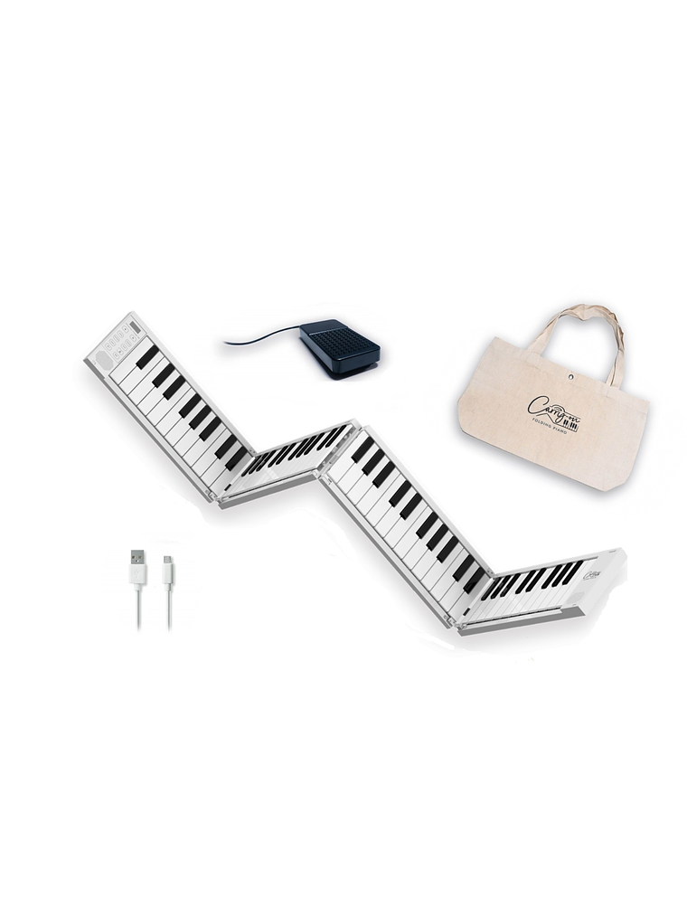 FP88 Teclado Digital Plegable Transportable Blanco, Carry-On by BlackStar 3