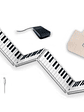 FP88 Teclado Digital Plegable Transportable Blanco, Carry-On by BlackStar - Miniatura 3