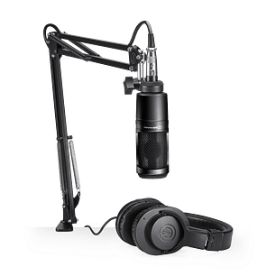 Pack Micrófono Streaming/Podcasting AT2020PK - Audio-Technica