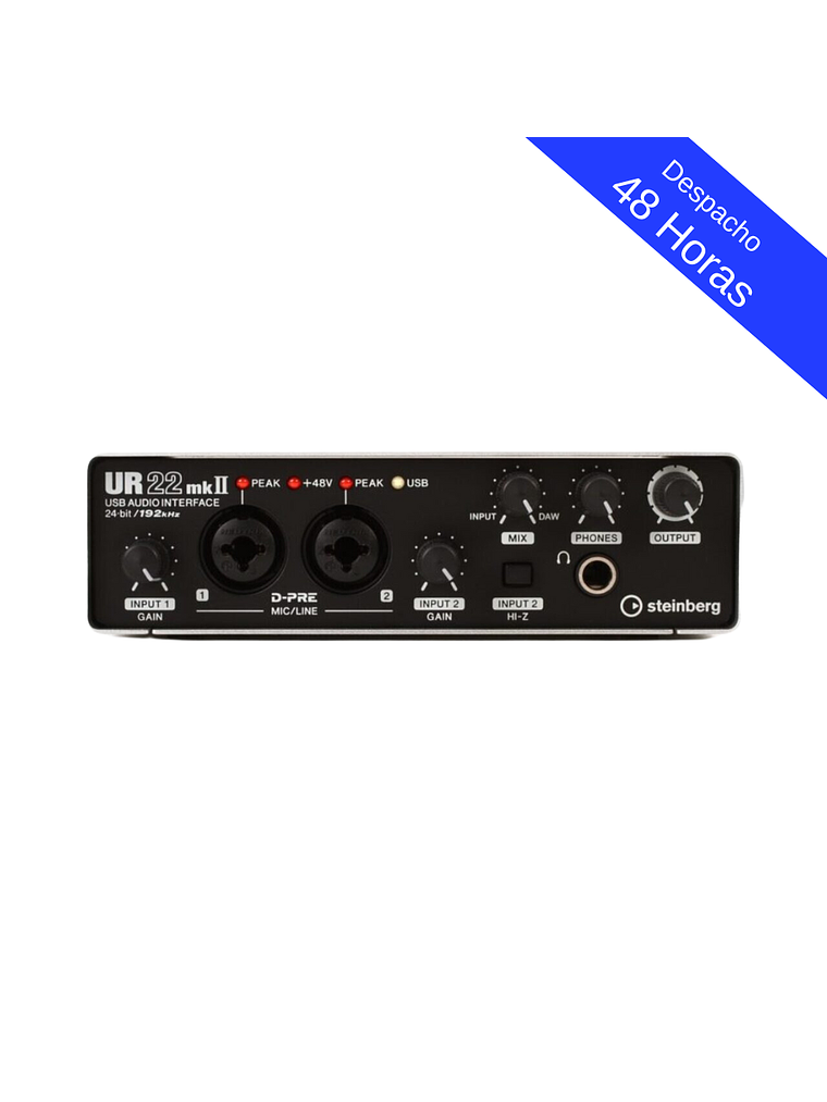 Interfaz De Audio USB Steinberg UR22MKII  1