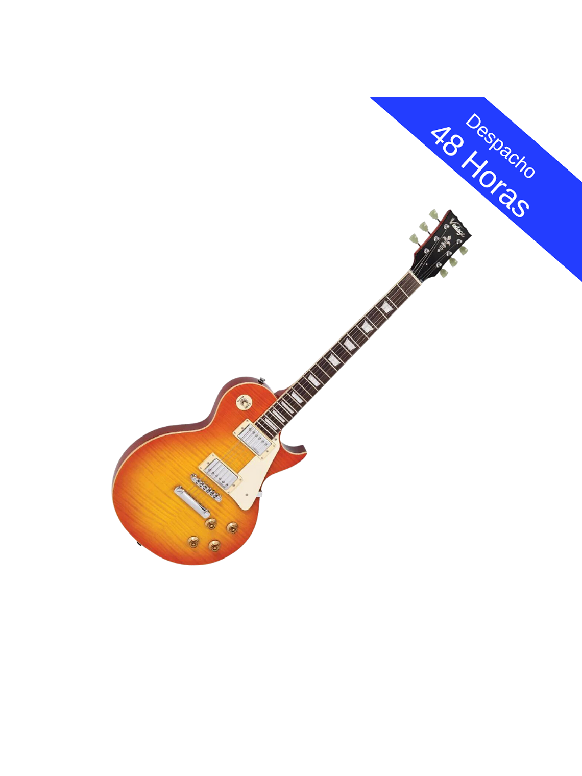 Guitarra Eléctrica REISSUED V100 TUNE-O-Matic Flame Honeyburst Vintage 1