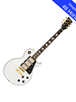 Guitarra Eléctrica REISSUED V1003 Artic White/Gold Vintage - Miniatura 1