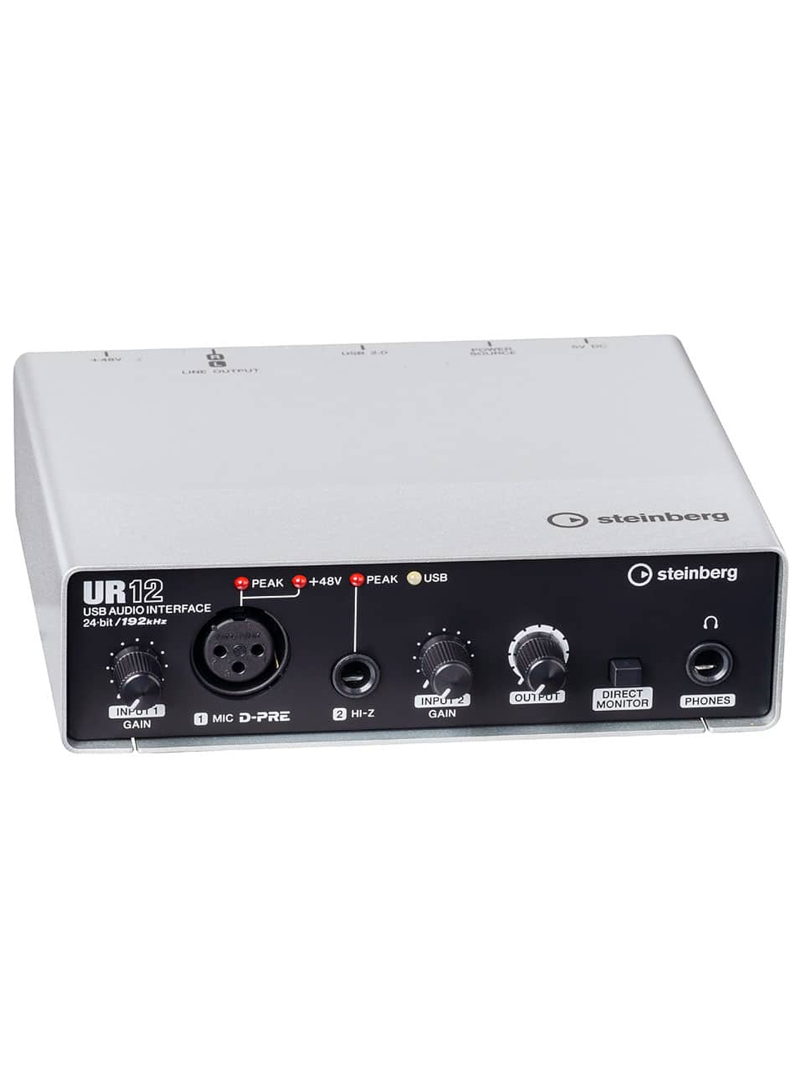 Interfaz De Audio Steinberg UR12 USB 1