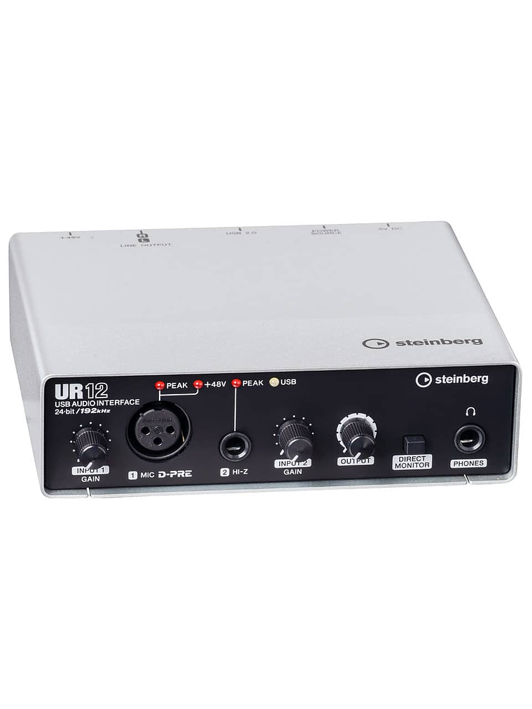 Interfaz De Audio Steinberg UR12 USB 1