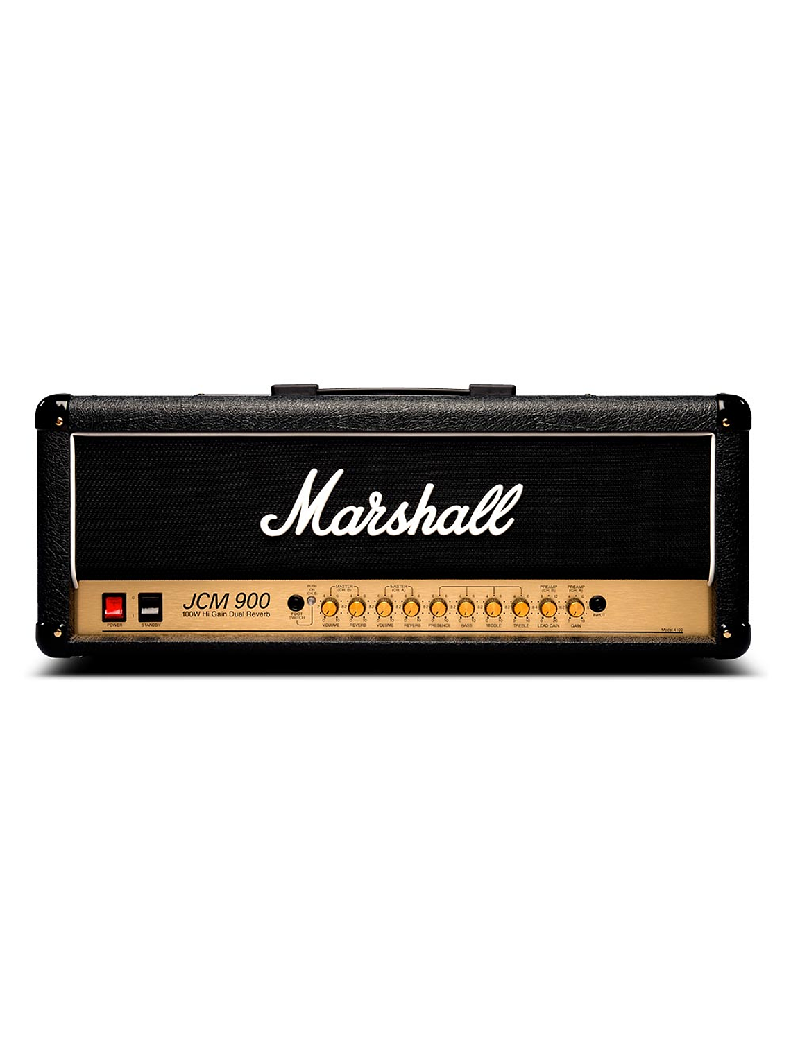 JCM 900 4100 Cabezal de Guitarra Eléctrica Marshall Dual Reverb 100W  1