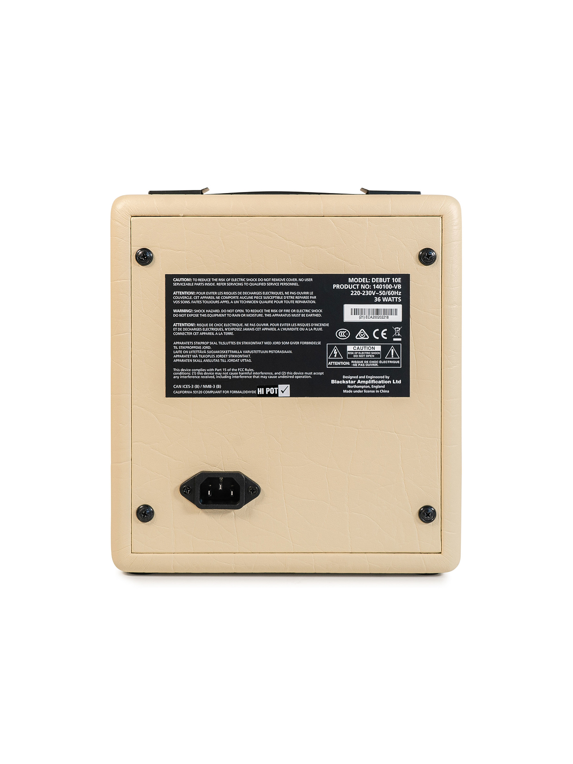  Debut 10E Amplificador De Guitarra Eléctrica 10W 2 X 3 Combo Blackstar  2