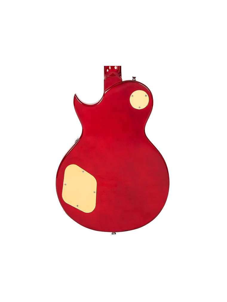 E99 Guitarra Eléctrica Sunburst Red Encore  5