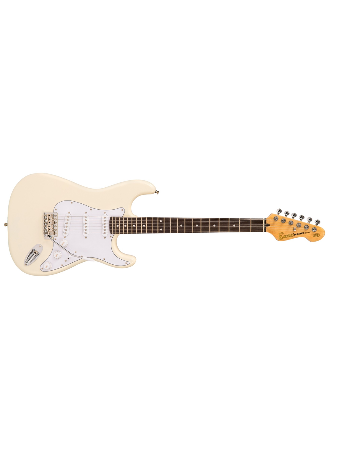 E6 Guitarra Eléctrica Stratocaster White Encore 2