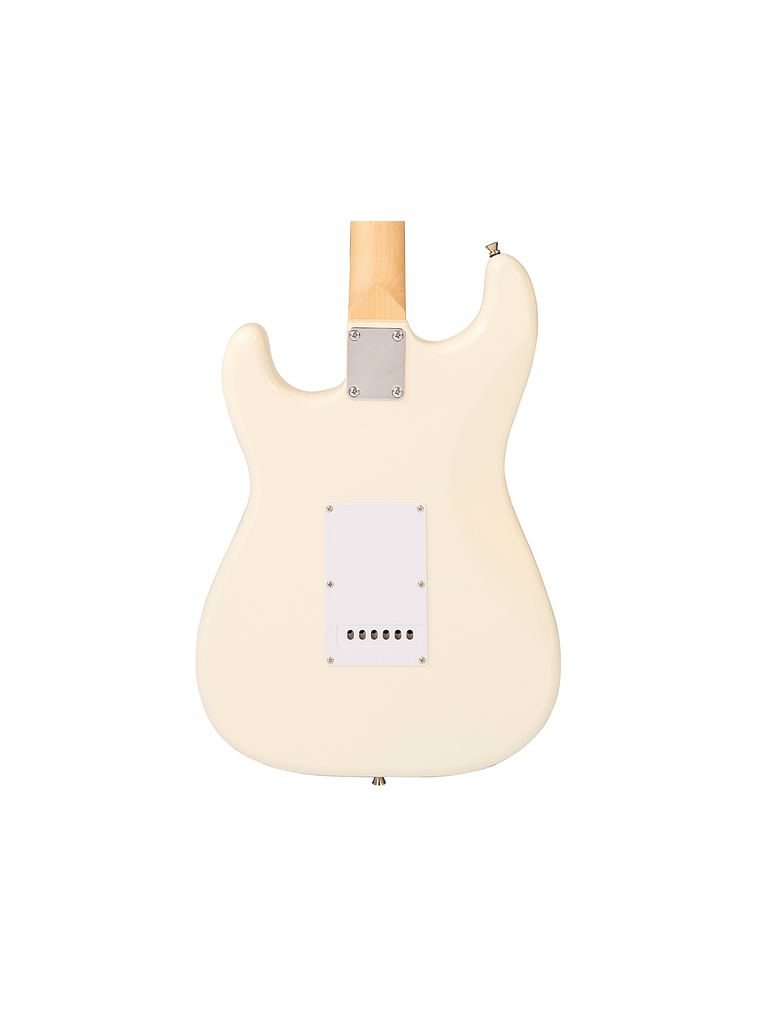 E6 Guitarra Eléctrica Stratocaster White Encore 5
