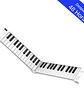 Fp49 Carry-On Piano Plegable Blackstar  - Miniatura 1