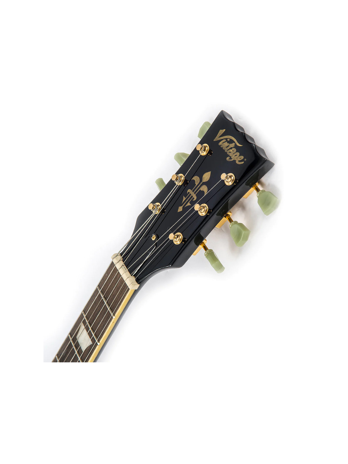  Reissued V100 Guitarra Eléctrica Black Vintage 4