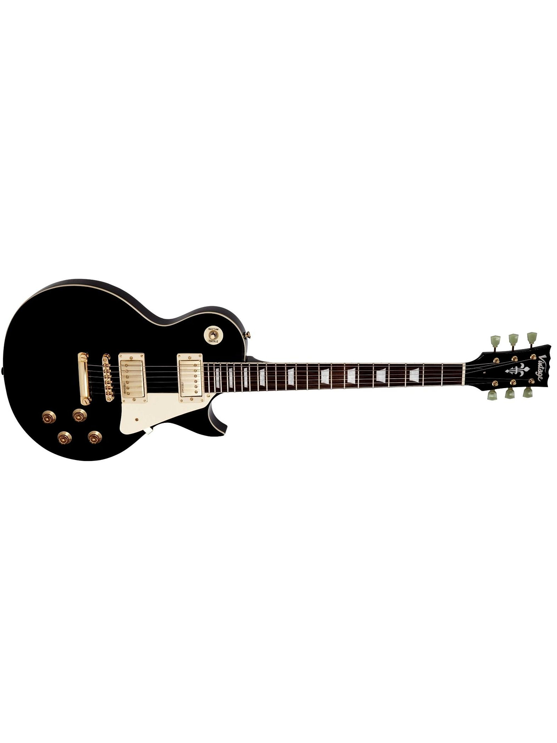  Reissued V100 Guitarra Eléctrica Black Vintage 2
