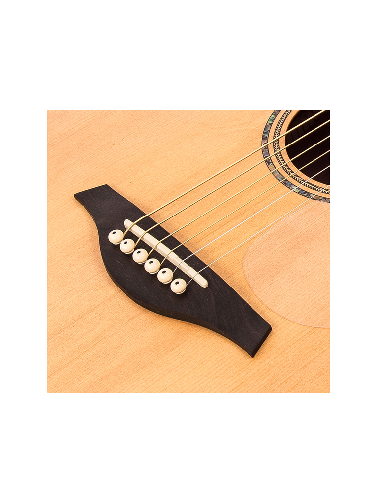 V501 Guitarra Acústica Vintage  8